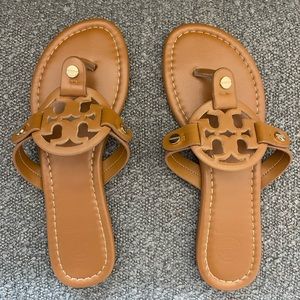 Tory Birch Miller Sandler Vintage Vachetta